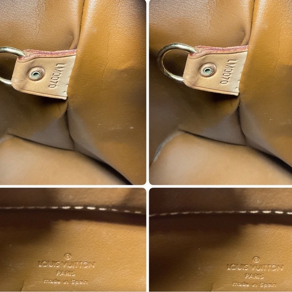 Louis Vuitton Authentic Houston Bronze Vernis Leather Tote - Picture 15 of 15